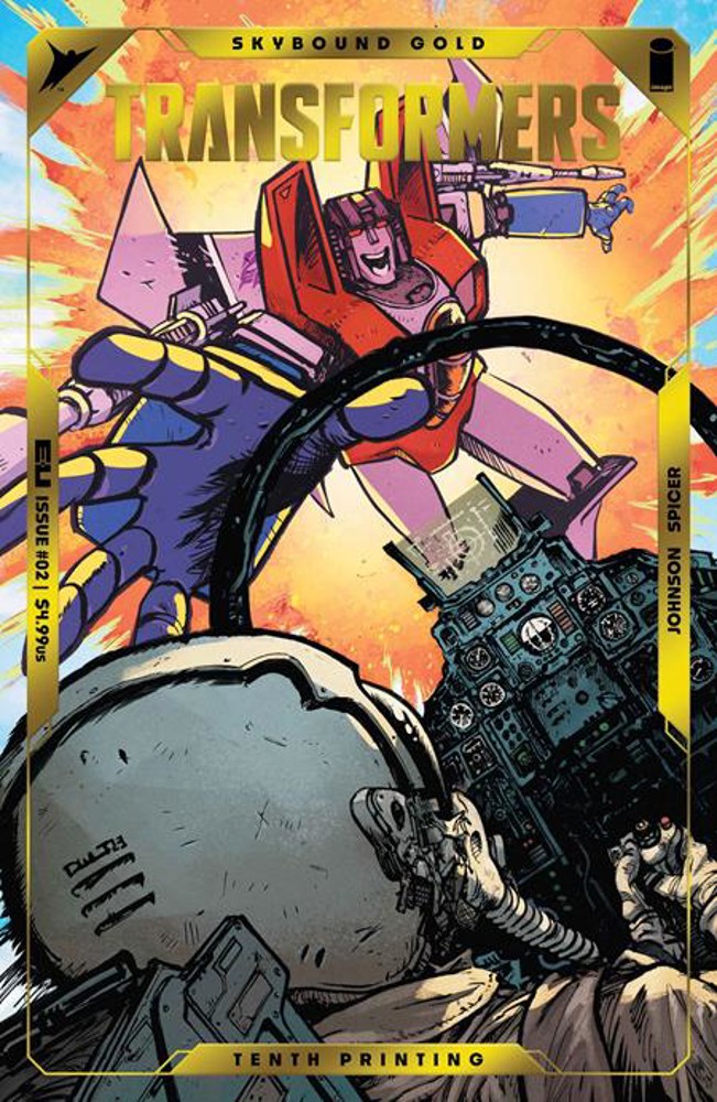 Transformers #2 10th Printing #2 - Atomic Empire